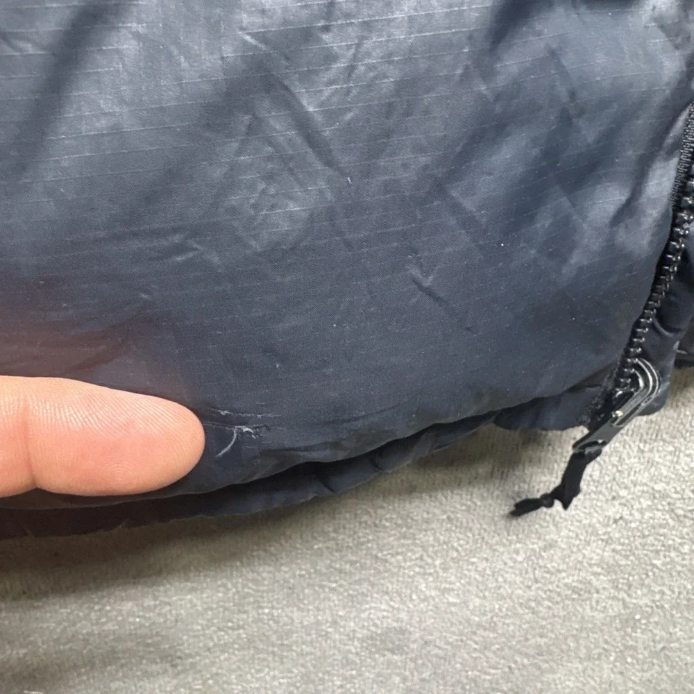 Vtg‎ 90s The North Face Jacket Mens L Blue TNF Nuptse NF002YO Puffer 700 Down